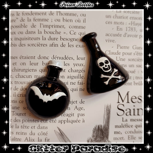Brooch: Poison Bottle