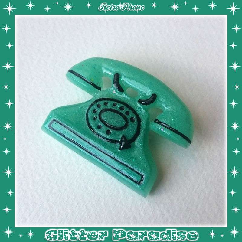 Broche: Retro Phone