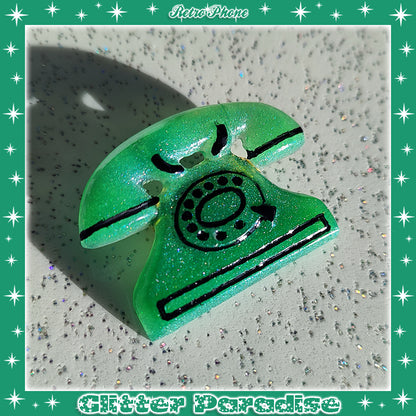 Broche: Retro Phone