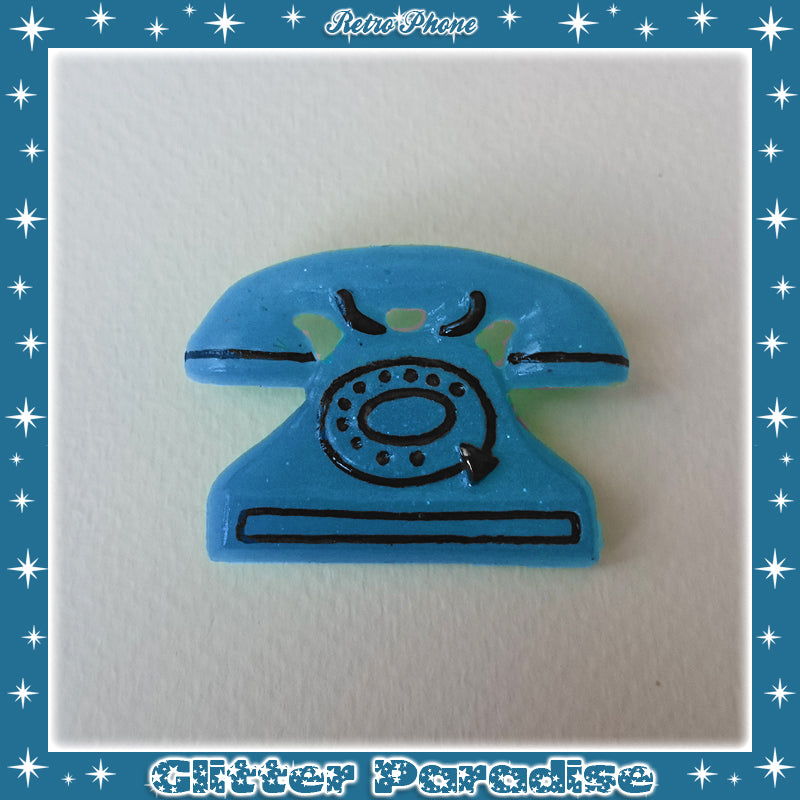 Broche: Retro Phone