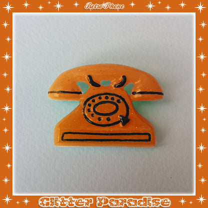 Broche: Retro Phone