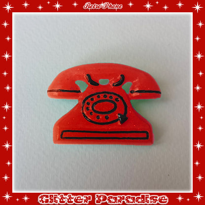 Broche: Retro Phone