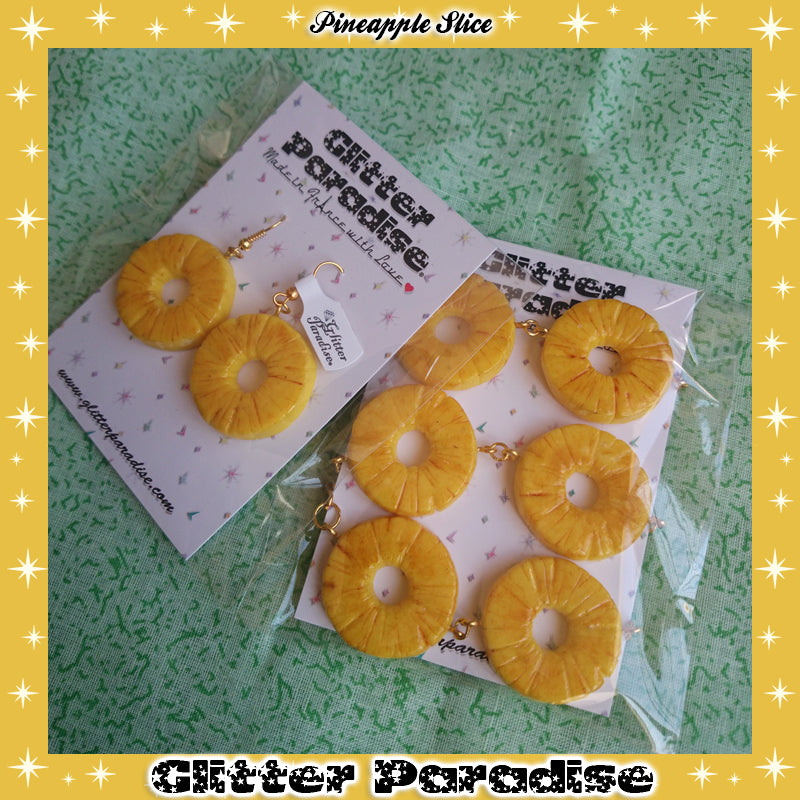 Pendientes : Pineapple Slice