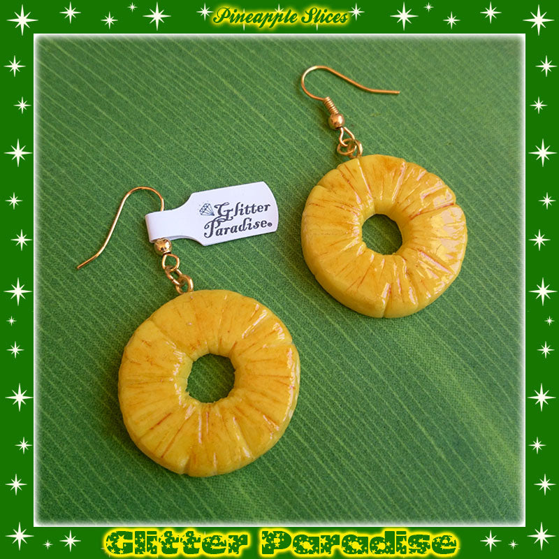 Pendientes : Pineapple Slice