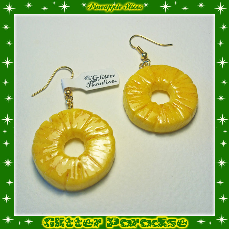 Pendientes : Pineapple Slice