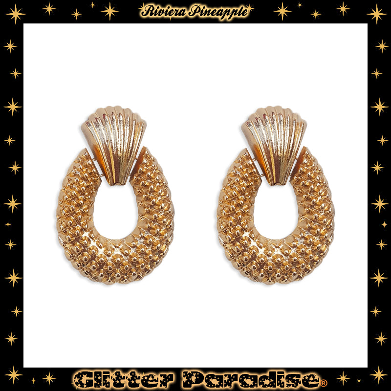 Earrings: Pineapple Riviera