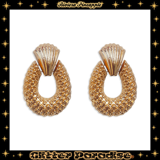 Earrings: Pineapple Riviera