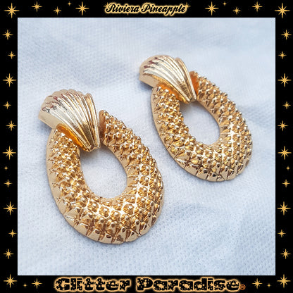Earrings: Pineapple Riviera