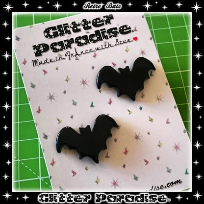 Boucles d'Oreilles : Retro Bat