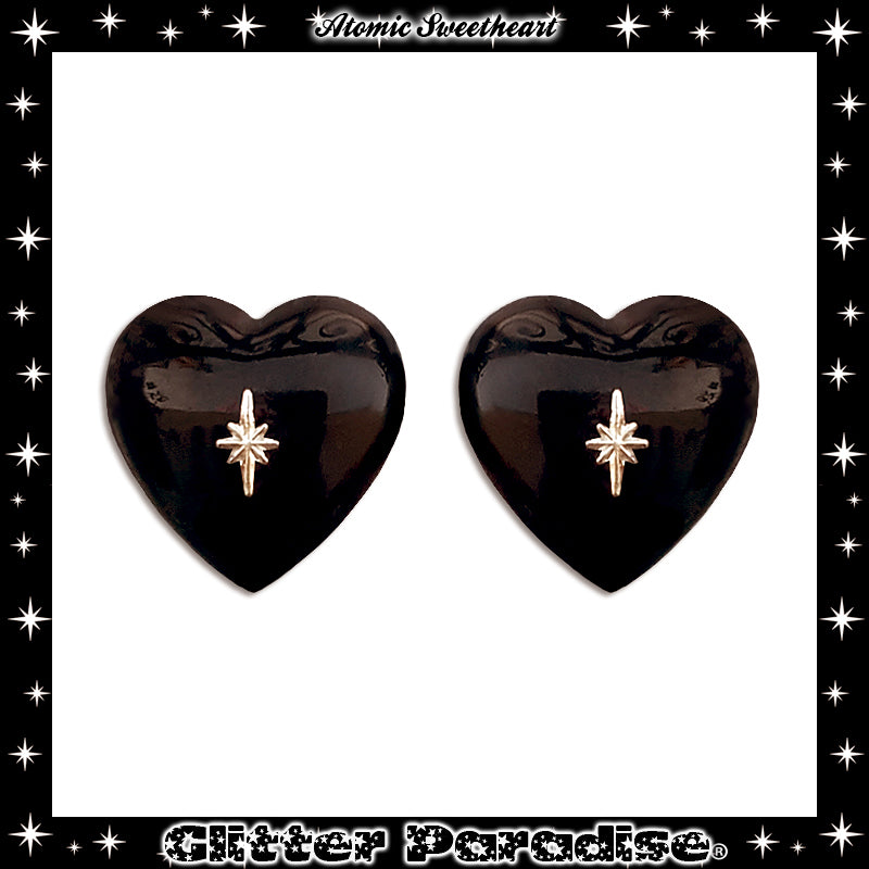 Earrings: Atomic Sweetheart Plain