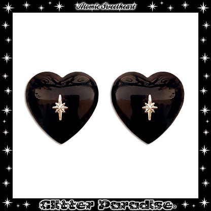 Earrings: Atomic Sweetheart Plain