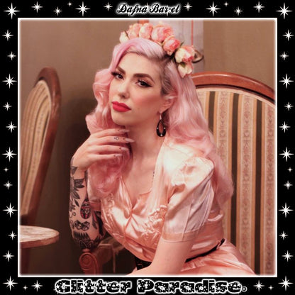 Earrings: Atomic Teadrop Hoops