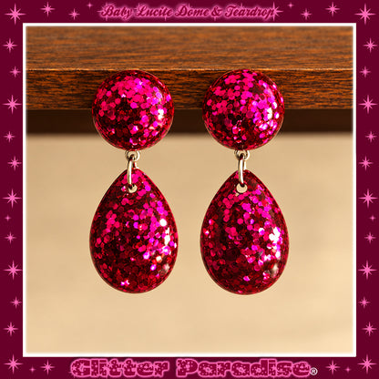 Pendientes: Baby Dome and Teardrop Dots