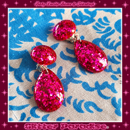 Pendientes: Baby Dome and Teardrop Dots