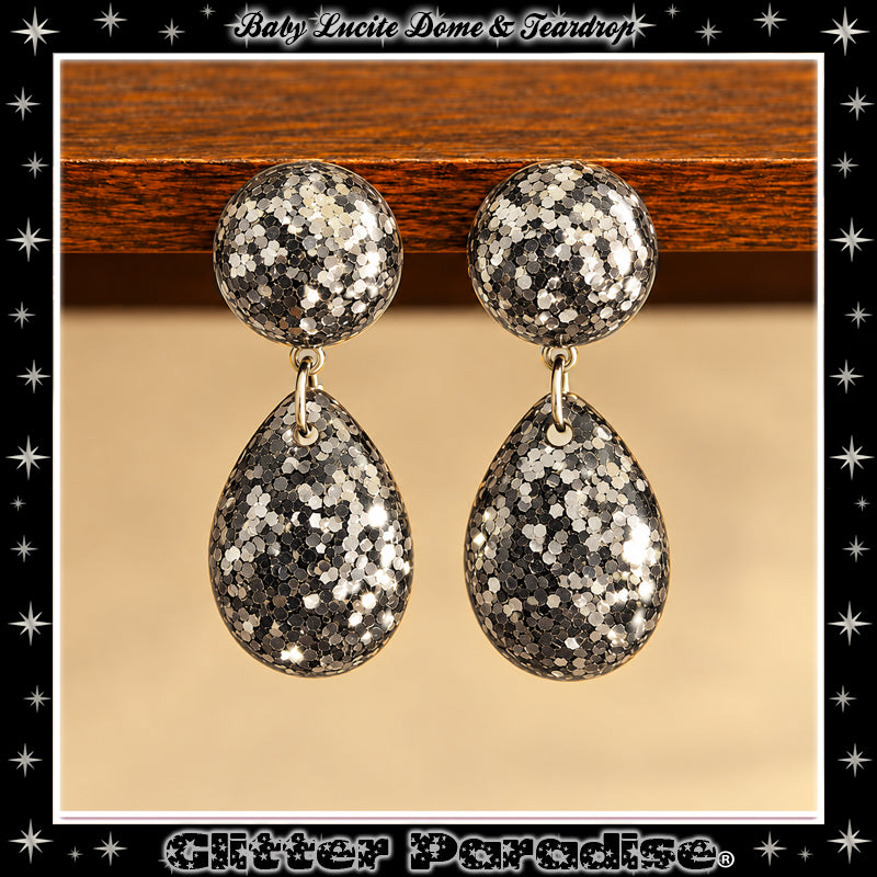 Pendientes: Baby Dome and Teardrop Dots