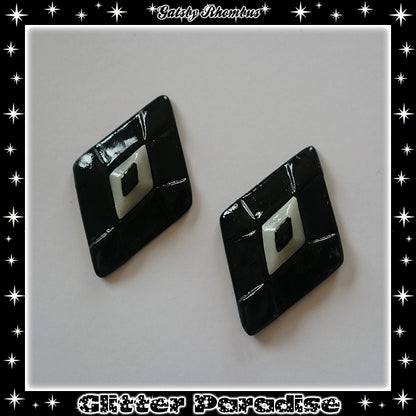 Earrings: Deco Rhombus