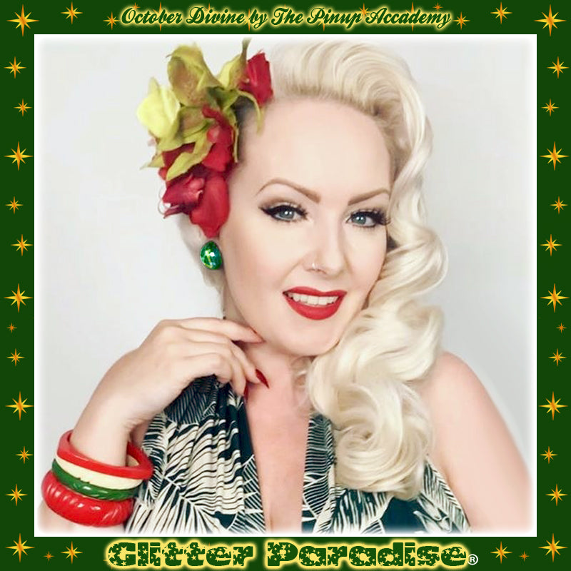 Earrings: Confetti Lucite Dômes Big Bars