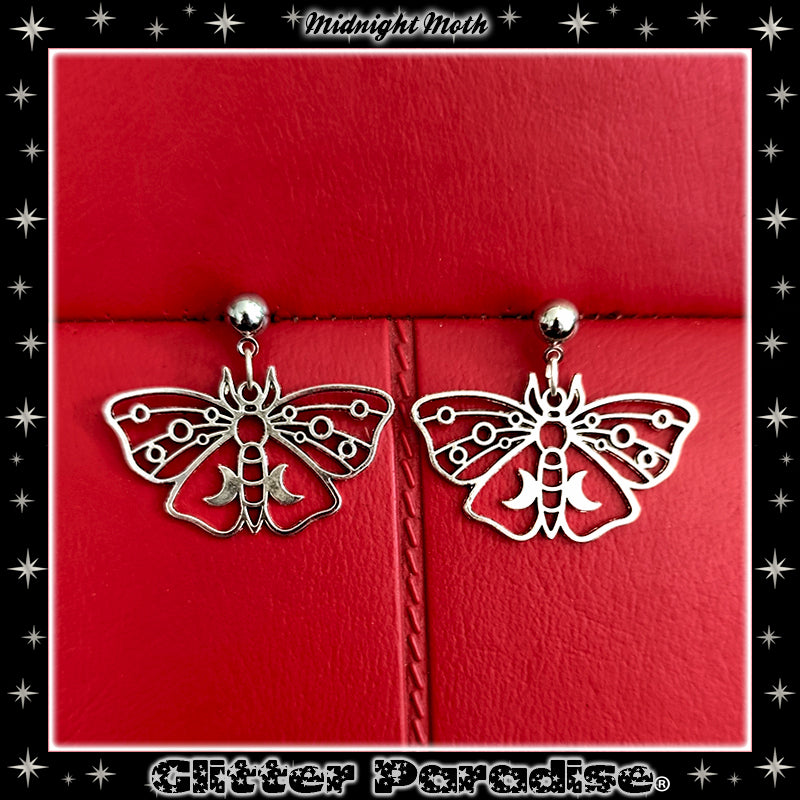 Pendientes : Midnight Moth