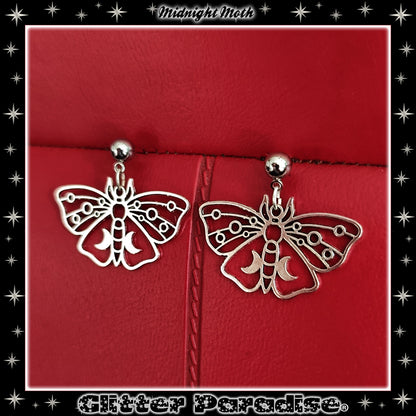 Pendientes : Midnight Moth