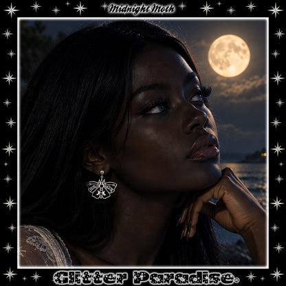 Pendientes : Midnight Moth