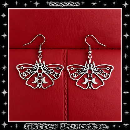 Pendientes : Midnight Moth