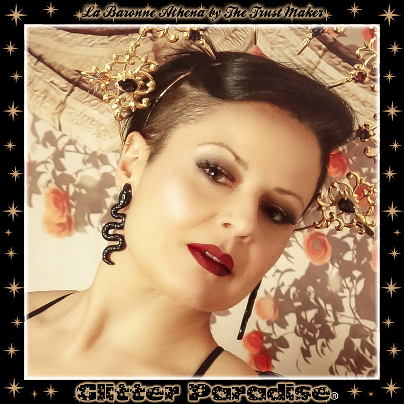 Earrings: Salem's Snake