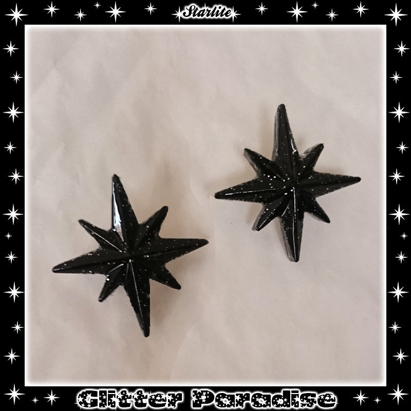 Pendientes: Starlite Lucite