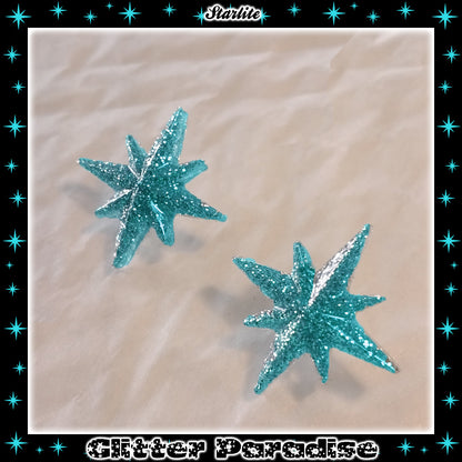 Pendientes: Starlite Lucite