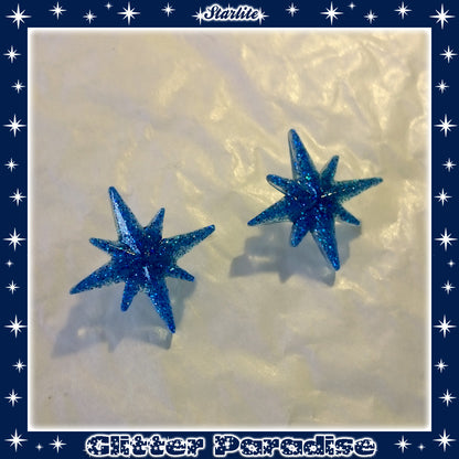 Pendientes: Starlite Lucite