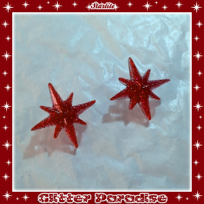 Pendientes: Starlite Lucite