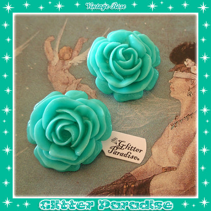 Boucles d'Oreilles: Vintage Rose