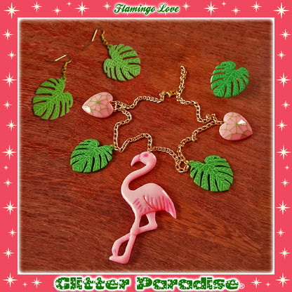 Necklace: Flamingo Love