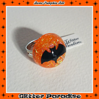 Ring: Dome Pumpkin Bat