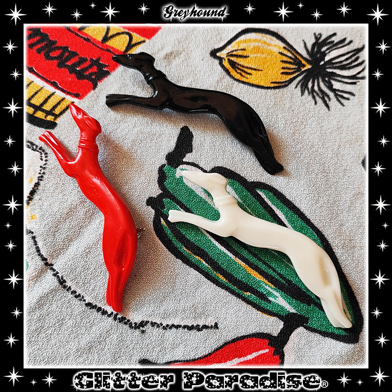 Brooch: Greyhound