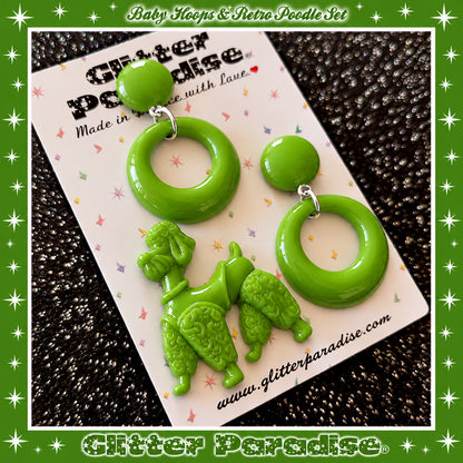 Cojunto: Baby Hoops and Retro Poodle
