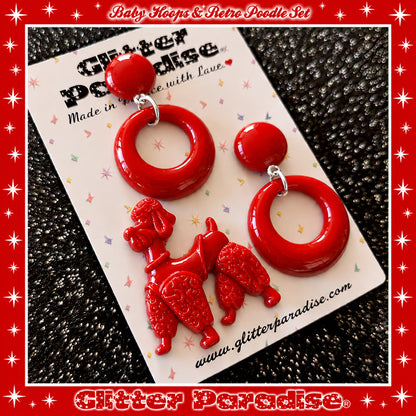 Cojunto: Baby Hoops and Retro Poodle