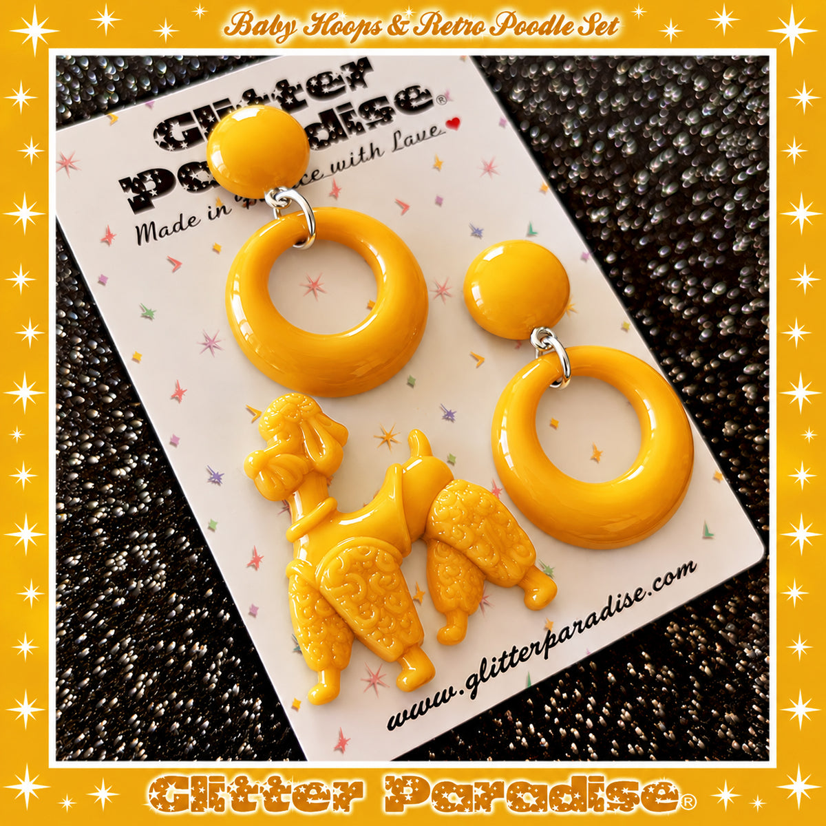 Cojunto: Baby Hoops and Retro Poodle