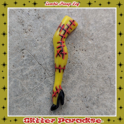 Brooch: Zombie Pinup Leg