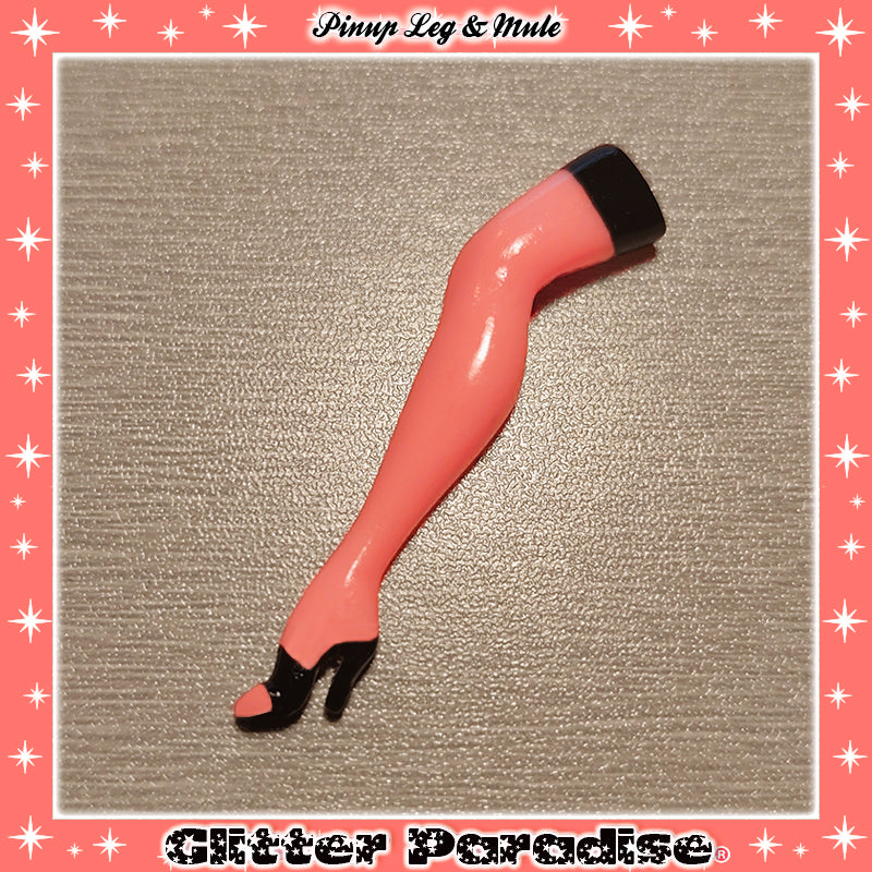 Brooch: Pinup Leg Color