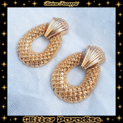 Earrings: Pineapple Riviera