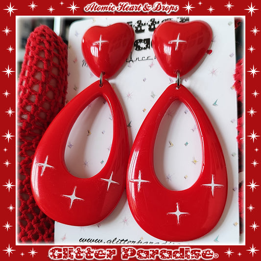 Boucles d'oreilles : Atomic Heart Drop