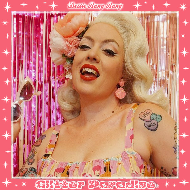 Earrings: Atomic Seashell