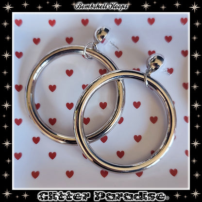 Earrings: Bomshell Hoops