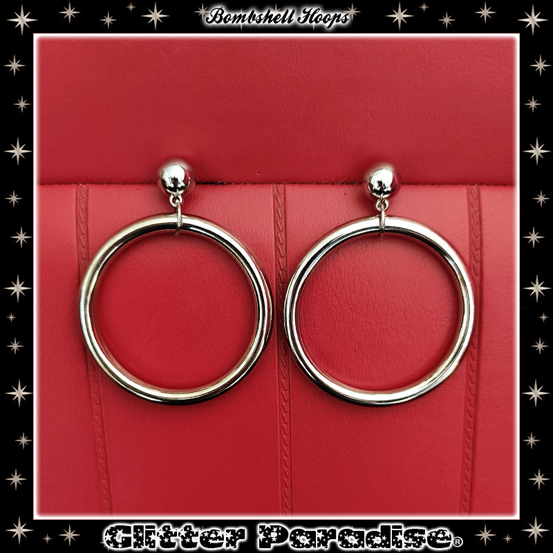 Earrings: Bomshell Hoops