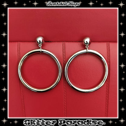 Earrings: Bomshell Hoops