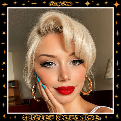Earrings: Bamboo Hoops de Chingona