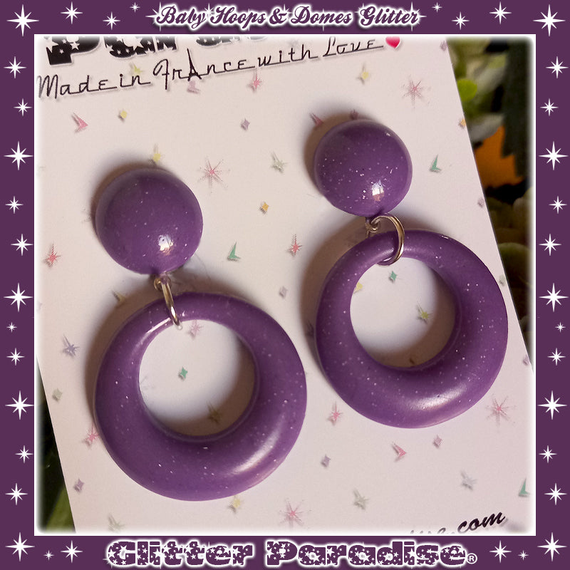 Boucles d'Oreilles: Baby Hoops & Dômes
