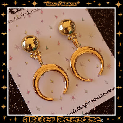 Earrings: Moon Priestresss