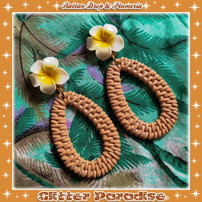 Pendientes: Rattan Drop & Daisie