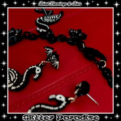 Set: Dead Flamingos and Bats